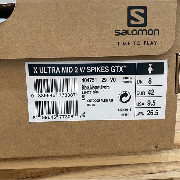 Salomon Women's X Ultra MID 2 W Spikes GTX Snow Boot - Picture 9 of 13